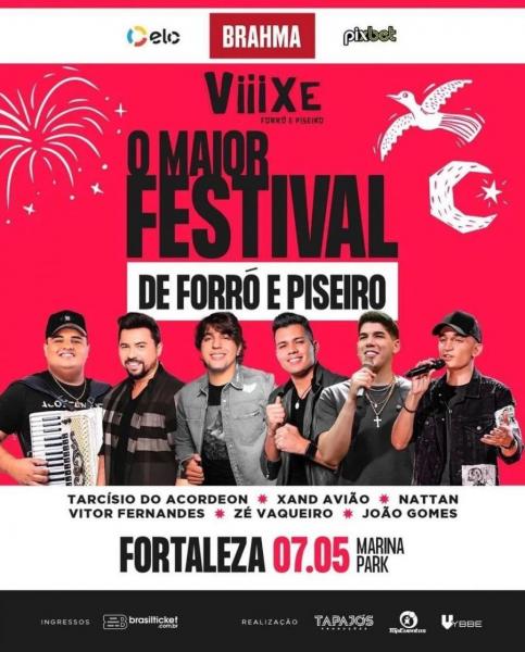 Tarcísio do Acordeon, Xand Avião, Nattan, Vitor Fernandes, Zé Vaqueiro e João Gomes - Viiixe Forró e Piseiro