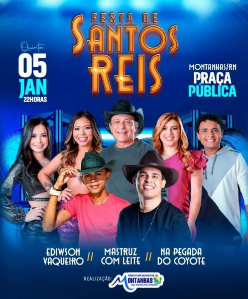 Ediwson Vaqueiro, Mastruz com Leite e Na Pegada do Coyote - Festa de Santos Reis