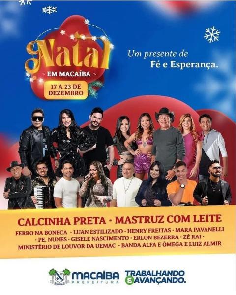 Banda Alfa e Ômega e Padre Nunes - Natal em Macaíba