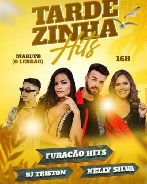 Furacão Hits, Dj Triston e Kelly Silva - Tardezinha Hits