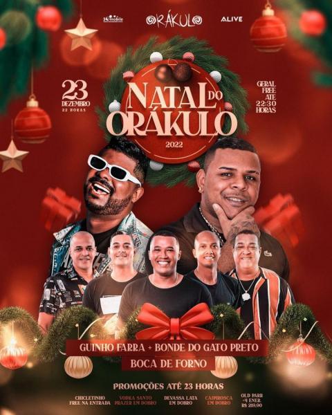 Guinho Farra, Bonde do Gato Preto e Boca de Forno - Natal do Orákulo