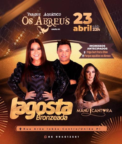 Lagosta Bronzeada e Manu Cantora