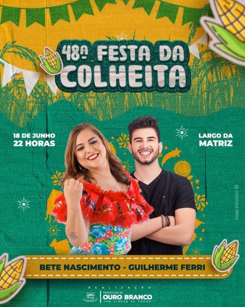 Bete Nascimento e Guilherme Ferri - 48ª Festa da Colheita