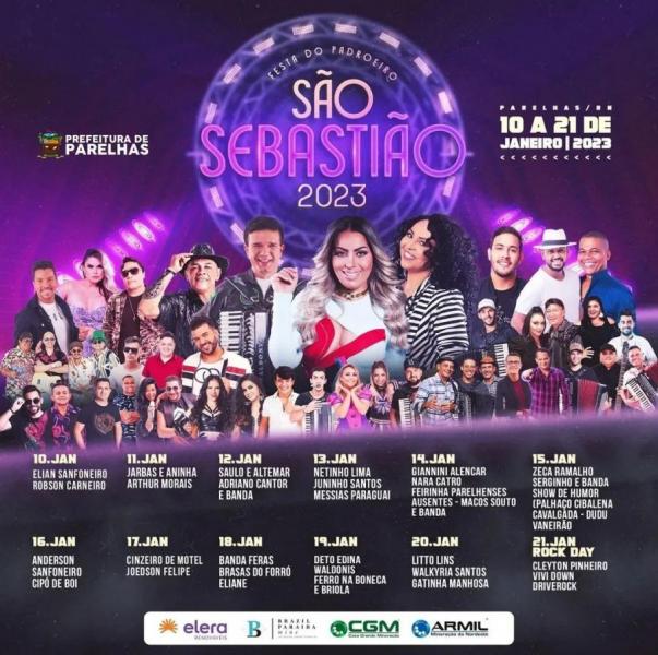 Cinzeiro de Motel e Joedson Felipe - Festa do Padroeiro São Sebastião 2023