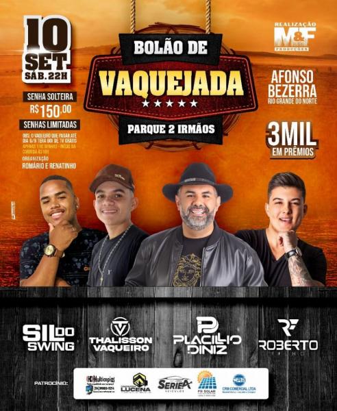 Sil do Swing, Thalisson Vaqueiro, Placillio Diniz e Roberto Filho