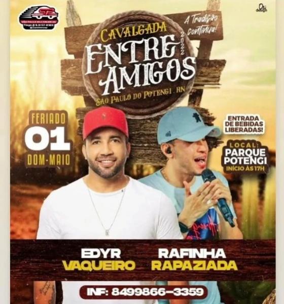 Edyr Vaqueiro e Rafinha Rapaziada - Cavalgada Entre Amigos