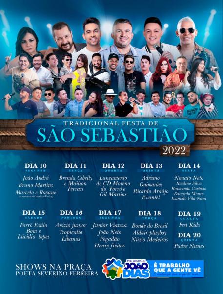 Junio vianna, João Neto Pegadão e Henry Freitas - Festa de São Sebastião