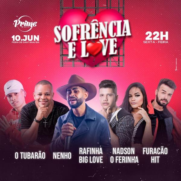 Rafinha Big Love, O Tubarão, Nenho, Nadson o Ferinha e Furacão Hit - Sofrência e Love