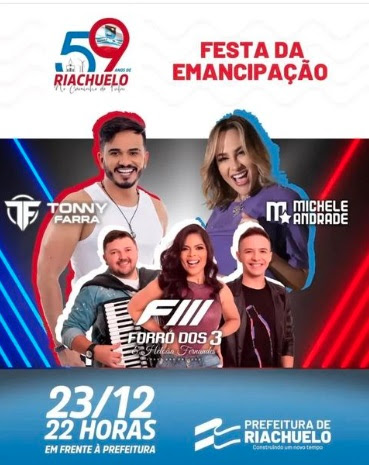 Tonny Farra, Michele Andrade e Forró dos 3