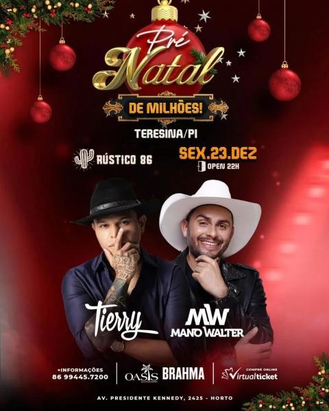 Tierry e Mano Walter - Natal de Milhões