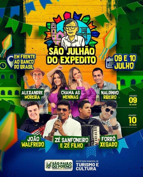 João Walfredo, Zé Sanfoneiro & Zé Filho e Forró Xegado - São Julhão do Expedito