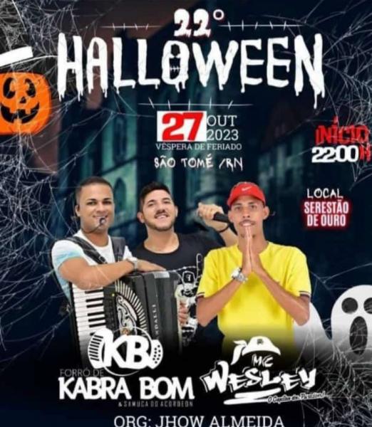 Forró de Kabra Bom e Mc Wesley - 22º Halloween