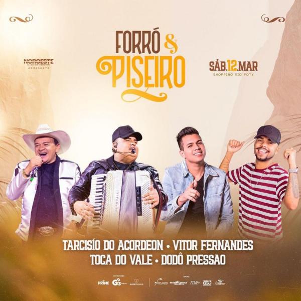 Tarcísio do Acordeon, Vitor Fernandes, Toca do Vale e Dodô Pressão - Forró & Piseiro