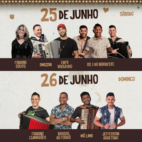 Fabiana Souto, Amazan, Edyr Vaqueiro e Os 3 do Nordeste