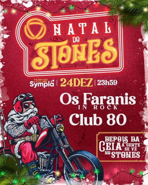 Os Faranis in Rock e Club 80 - Natal do Stones