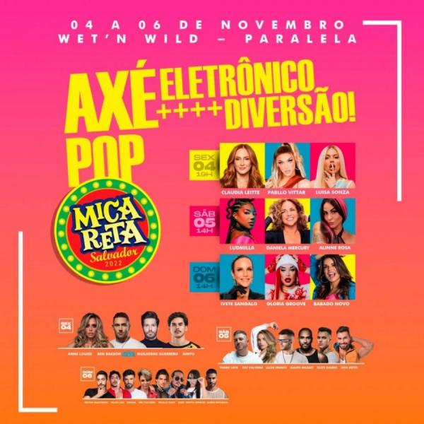 Claudia Leitte, Pablo Vittar e Luisa Sonsa - Micareta Salvador
