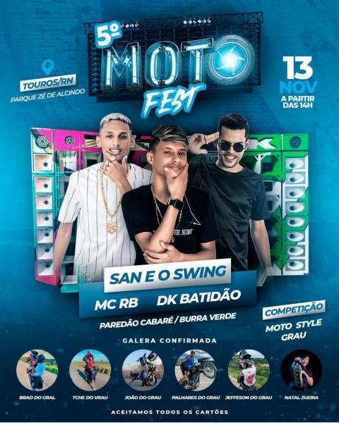 San e o Swing, Mc RB e DK Batidão - Moto Fest