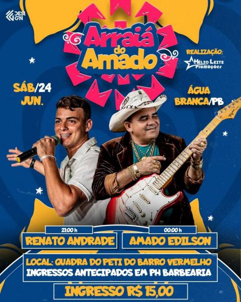 Amado Edilson e Renato Andrade - Arraiá do Amado