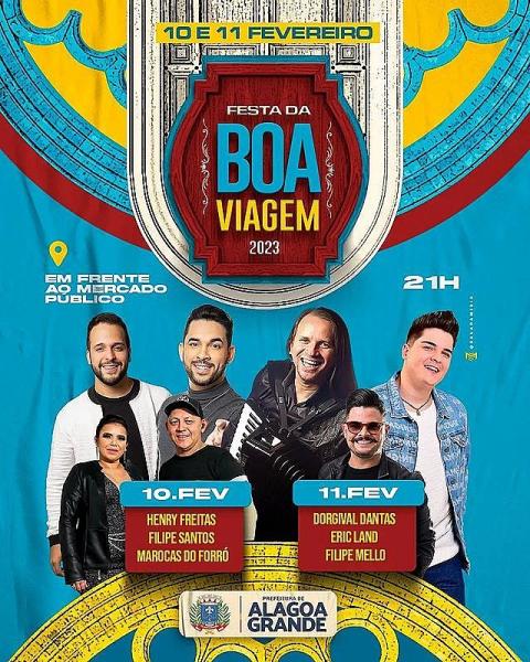 Dorgival Dantas, Eric Land e Filipe Mello - Festa da Boa Viagem 2023