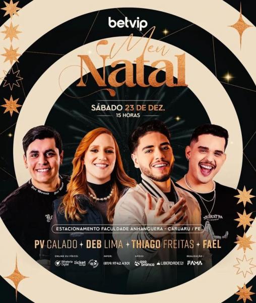 PV Calado, Deb Lima, Thiago Freitas e Fael - Meu Natal