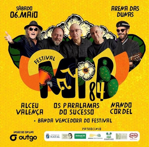 Alceu Valença, Paralamas e Nando Cordel - Festival MPB84