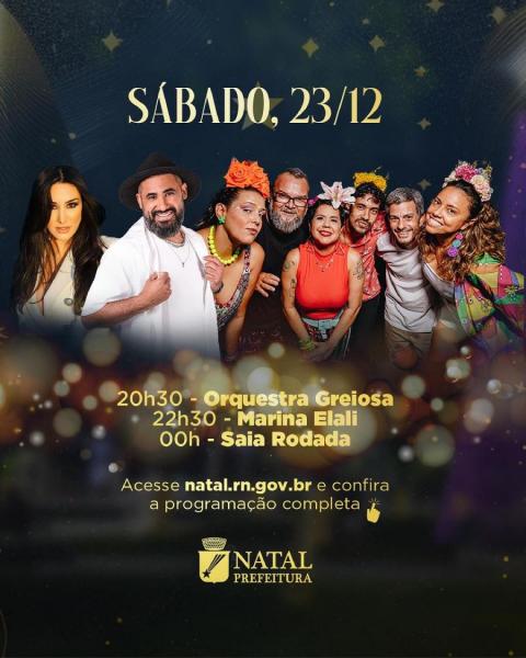 Orquestra Greiosa, Marina Elali e Saia Rodada - Natal em Natal