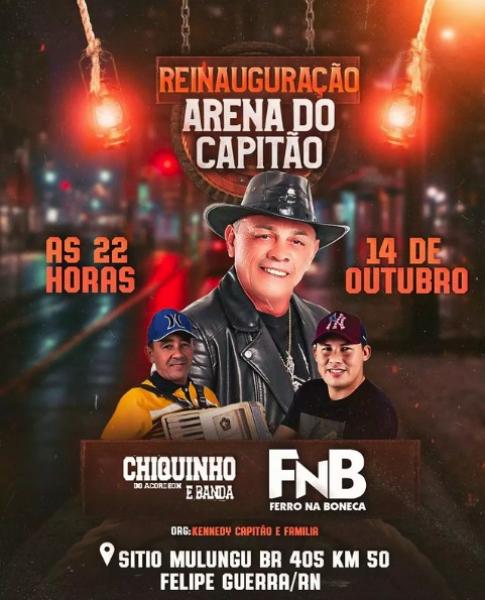 Chiquinho do Acordeon e Ferro na Boneca - Reinauguração Arena do Capitão