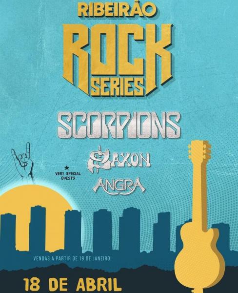 Scorpions, Saxon e Angra - Ribeirão Rock Series