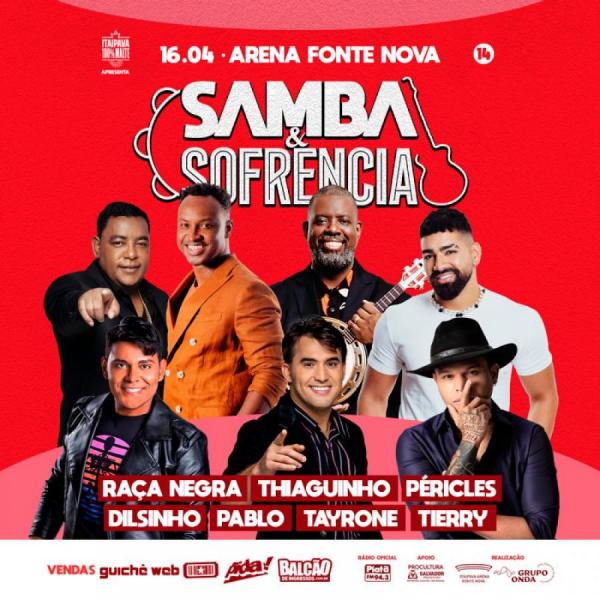 Raça Negra, Tayrone, Thiaguinho, Pablo, Péricles, Tierry e Dilsinho - Samba & Sofrência