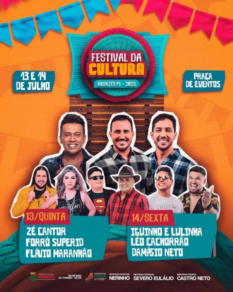 Zé Cantor, Forró Superid e Flávio Maranhão - Festival da Cultura