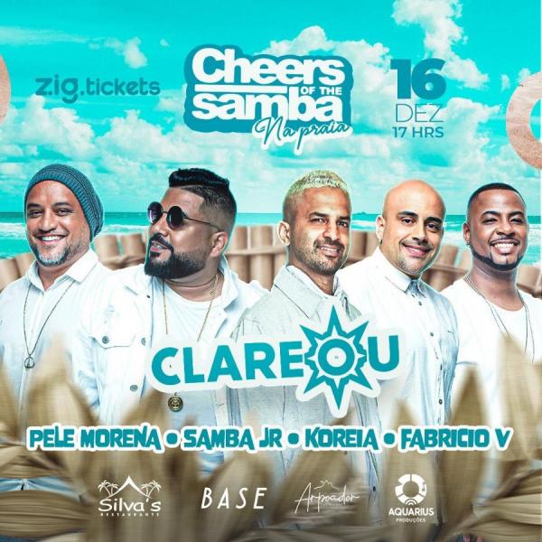 Clareou, Pele Morena, Samba Jr, Koreia e Fabricio V - Cheers of the Samba Na Praia