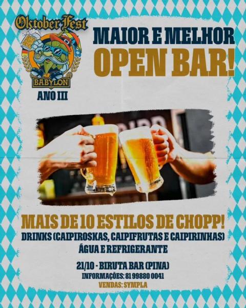 Sambarrasta, Orquestra Backstage, Rodrigo Morcego, Dj Mau Lopes e Sax Invited - Oktoberfest Babylon Ano III