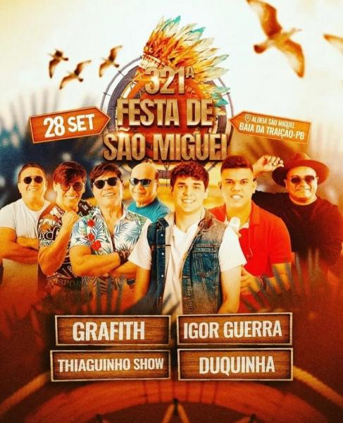 Grafith, Igor Guerra, Thiaguinho Show e Duquinha - 321ª Festa de São Miguel