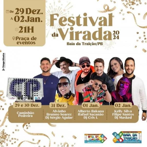 Alberto Bakana, RAfael Sacanão e Dj Cris L - Festival da Virada 2024