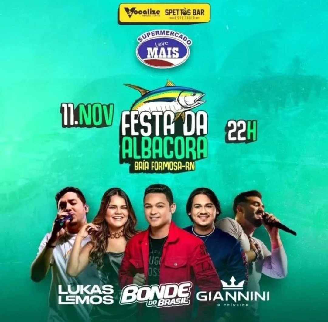 Bonde do Brasil, Giannini Alencar e Lukas Lemos - Festa da Albacora