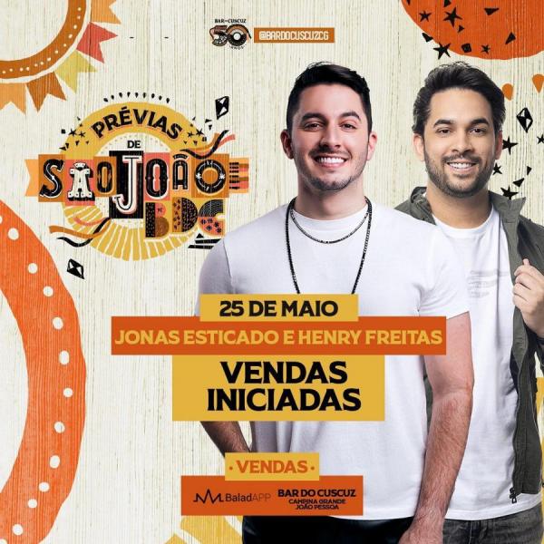 Jonas Esticado e Henry Freitas - Prévias de São João