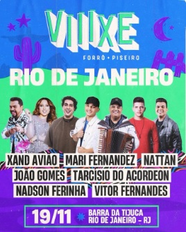 Xand Avião, Mari Fernandez, Nattan, João Gomes, Tarcísio do Acordeon, Nadson Ferinha e Vitor Fernandes - Viiixe Forró e Piseiro