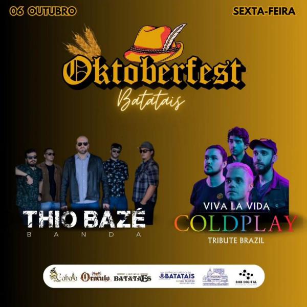 Thio Bazé e Vila Vla Vida Coldplay - Oktoberfest Batatais