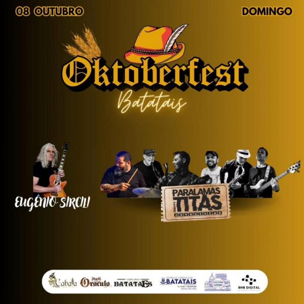Eugênio Show e Paralamas e Titãs Tributo  - Oktoberfest Batatais