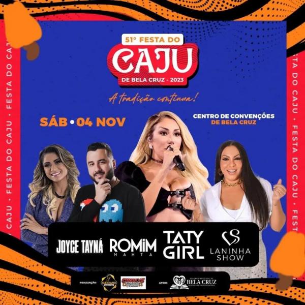 Taty Girl, Romin Mata, Joyce Tayná e Laninha Show - 51ª Festa do Caju