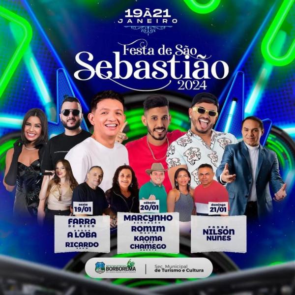 Marcynho Sensação, Romim Mahta, Kaoma Braz e Chamego Quente - Festa de São Sebastião