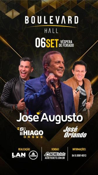 José Augusto, Thiago Orsys e José Orlando