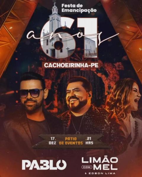 Pablo e Limão com Mel - 61 anos de Cachoeirinha