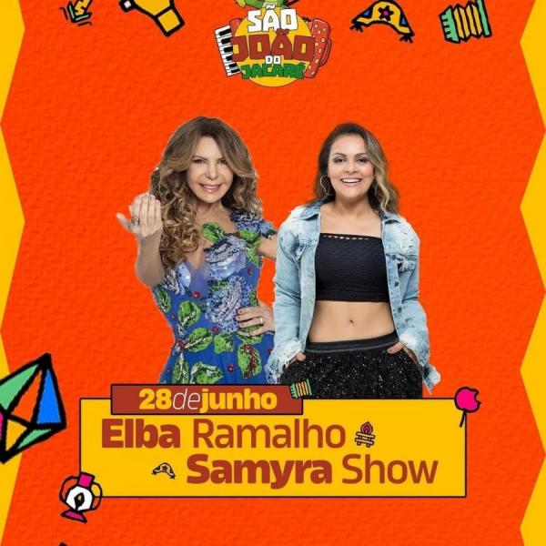 Elba Ramalho e Samyra Show - São João do Jacaré