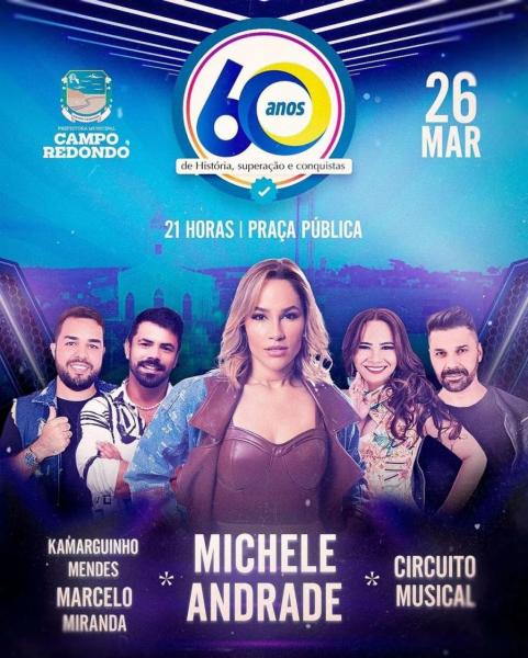Michele Andrade, Kamarguinho Mendes, Marcelo Miranda e Circuito Musical