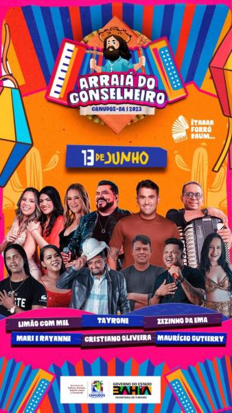 Limão com Mel, Tayrone, Zezinho da Ema, Mari & Rayanne, Cristiano Oliveira e Maurício Gutierry - Arraiá do Conselheiro