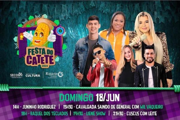 Raquel dos Teclados, Liene Show e Cuscus com Leite - Festa do Catete 2023