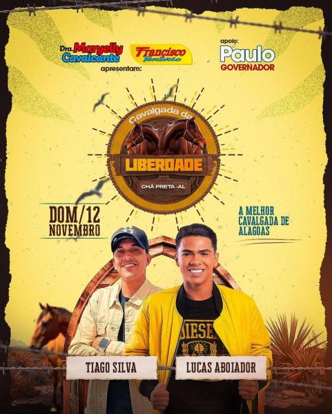 Tiago Silva e Lucas Aboiador - Cavalgada da Libertadade