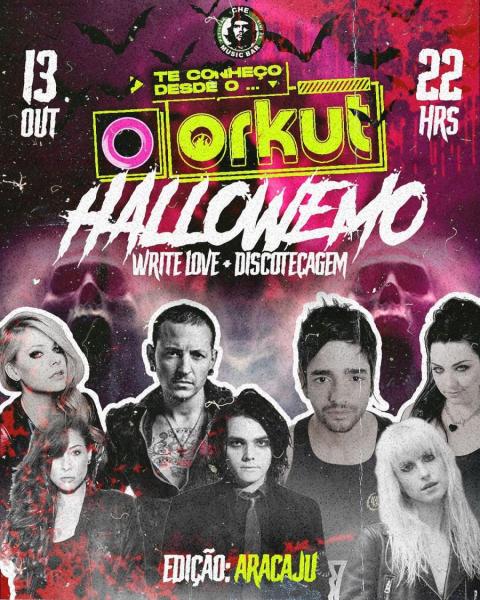 Write Love e Discotecagem - Te Conheço desde o Orkut Hallowemo