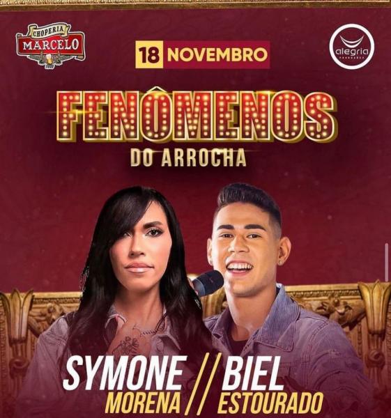 Symone Morena e Biel Estourado - Fenômenos do Arrocha